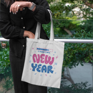 Koelbelasting nieuwjaar tote bag