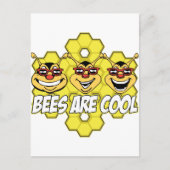 Koelbijen Briefkaart (Voorkant)