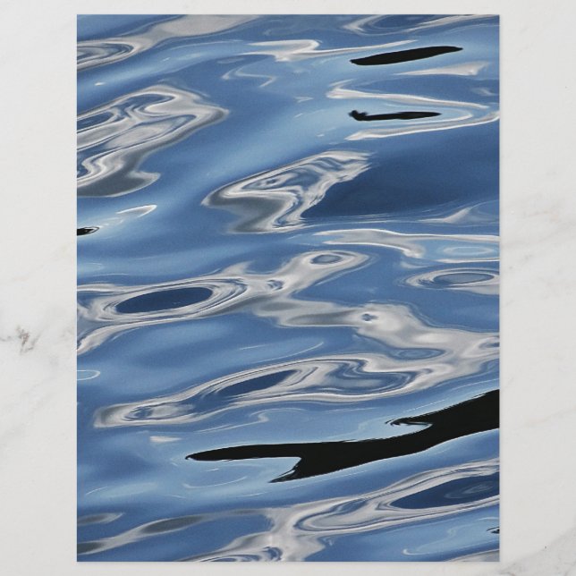 Koelblauw waterpatroon (Voorkant)