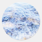 Koelblauwe Sticker (Voorkant)