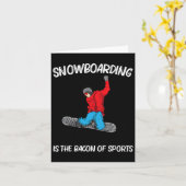 Koelboarding voor mannen Snowboard Snow Win Kaart (Gele Bloem)