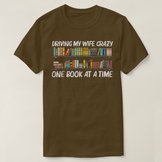 Koelboek ontwerp voor bookworm voor mannen t-shirt (Design voorkant)