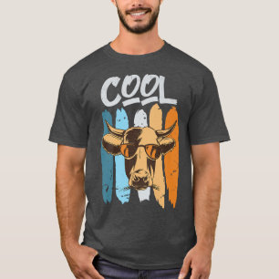 Koelboer grappige koe vee fokkerij Boerderij boer T-shirt