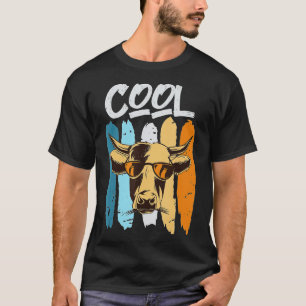 Koelboer grappige koe vee fokkerij Boerderij boer T-shirt