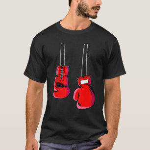 Koelbokshandschoenen voor boxeerstrijdende Mannen T-shirt