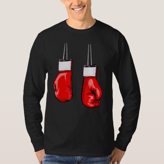Koelbokshandschoenen voor boxeerstrijdende Mannen T-shirt (Voorkant)