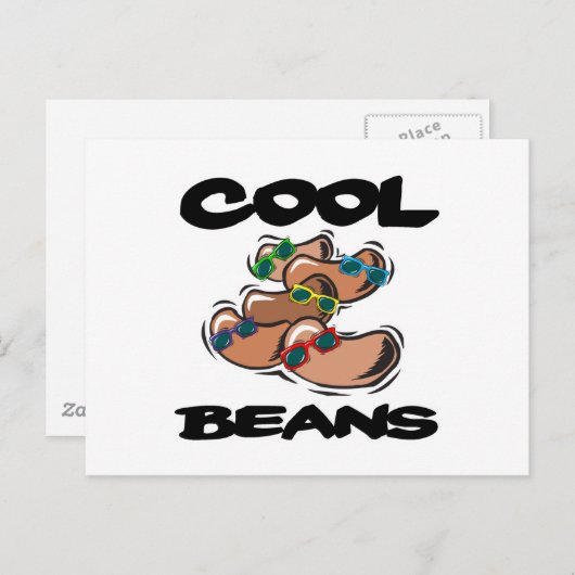 Koelbonen Briefkaart (Voorkant / Achterkant)