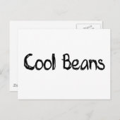 Koelbonen Briefkaart (Voorkant / Achterkant)