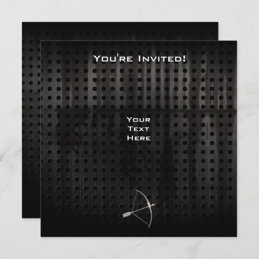 Koelboogschieten Kaart (Voorkant / Achterkant)