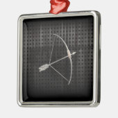 Koelboogschieten Metalen Ornament (Links)