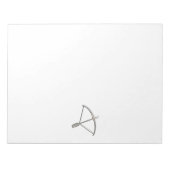 Koelboogschieten Notitieblok (Voorkant)