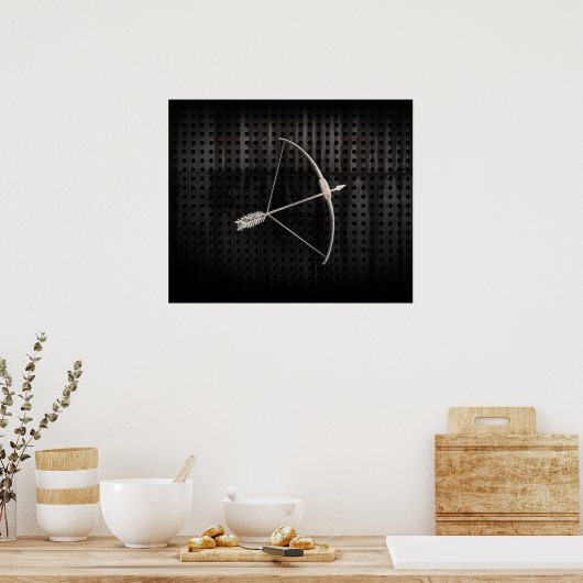 Koelboogschieten Poster (Keuken)