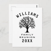 Koelboomfamilie reünie Summer Vacking Road Trip Briefkaart (Voorkant / Achterkant)