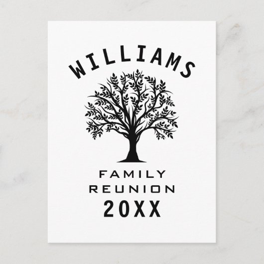 Koelboomfamilie reünie Summer Vacking Road Trip Briefkaart (Voorkant)