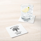 Koelboomfamilie reünie Summer Vacking Road Trip Kartonnen Onderzetters (Insitu)