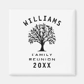 Koelboomfamilie reünie Summer Vacking Road Trip Magneet (Voorkant)