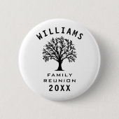 Koelboomfamilie reünie Summer Vacking Road Trip Ronde Button 5,7 Cm (Voorkant)