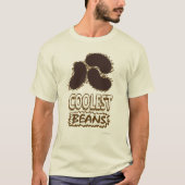 Koelboon Funny Frozen Cool Bean Cartoon T-shirt (Voorkant)