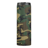 Koelbossen camouflage thermosbeker (Achterkant)