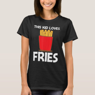 Koelboten voor kinderen koken snelle voedselkraan t-shirt