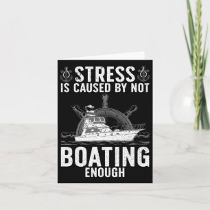 Koelboten voor vrouwen Stress Boater Yacht Boa Kaart