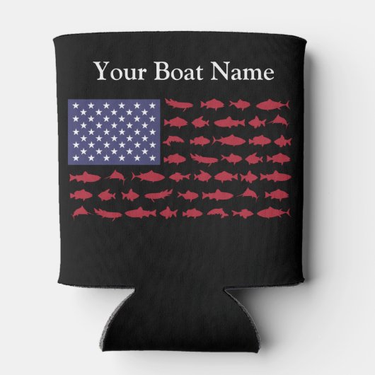 Koelbox Aangepaste naam boot Blikjeskoeler (Achterkant)