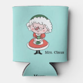 Koelbox aangepaste tekst mevrouw Claus Blikjeskoeler (Voorkant)