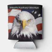 Koelbox American Bald Eagle Blikjeskoeler (Achterkant)