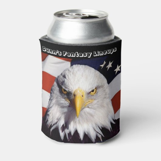 Koelbox American Bald Eagle Blikjeskoeler (Blikje Achterkant)