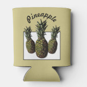 Koelbox ananas blikjeskoeler (Achterkant)