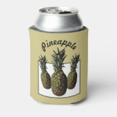 Koelbox ananas blikjeskoeler (Blikje Achterkant)