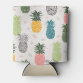 Koelbox - ananassen en meer ananassen blikjeskoeler (Voorkant)