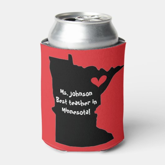  Koelbox, beste leraar Blikjeskoeler (Blikje Voorkant)