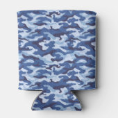 Koelbox-Blue Camo Blikjeskoeler (Achterkant)