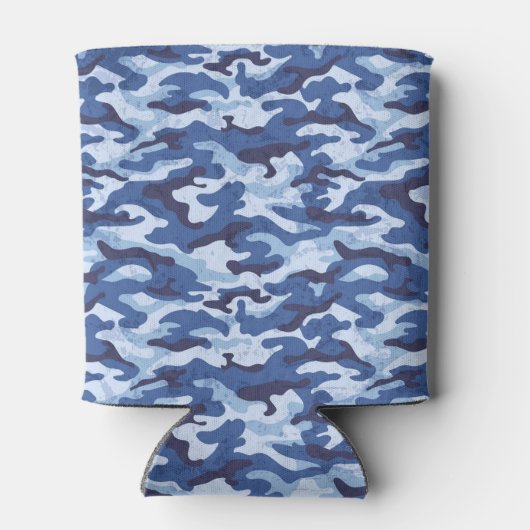 Koelbox-Blue Camo Blikjeskoeler (Achterkant)