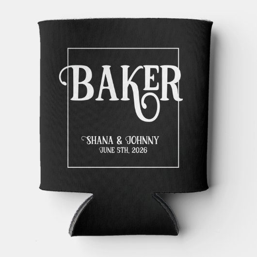 Koelbox bruiloft blikjeskoeler (Voorkant)