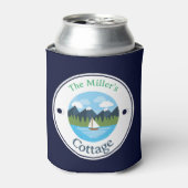 Koelbox - Cottage - Gepersonaliseerd - Naam toevoe Blikjeskoeler (Blikje Voorkant)