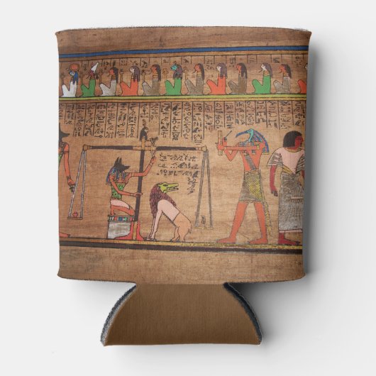 Koelbox Egypte-Hieroglyphs Blikjeskoeler (Voorkant)