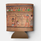 Koelbox Egypte-Hieroglyphs Blikjeskoeler (Achterkant)