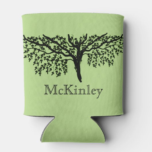 Koelbox - Familieboom met naam Blikjeskoeler (Achterkant)