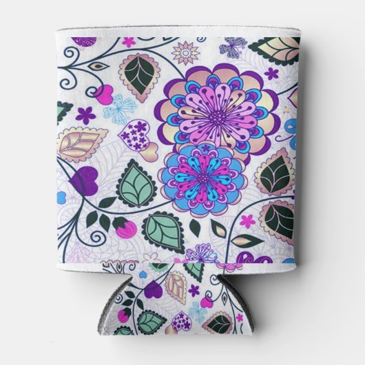 Koelbox/Floral Blikjeskoeler (Voorkant)