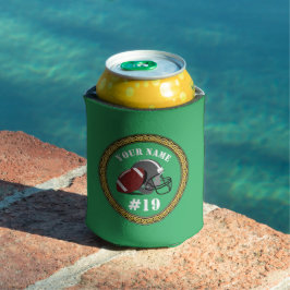 Koelbox Football - Voeg naam & nummer toe Blikjeskoeler