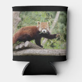Koelbox Foto rode panda , animal 0069. Blikjeskoeler (Voorkant)