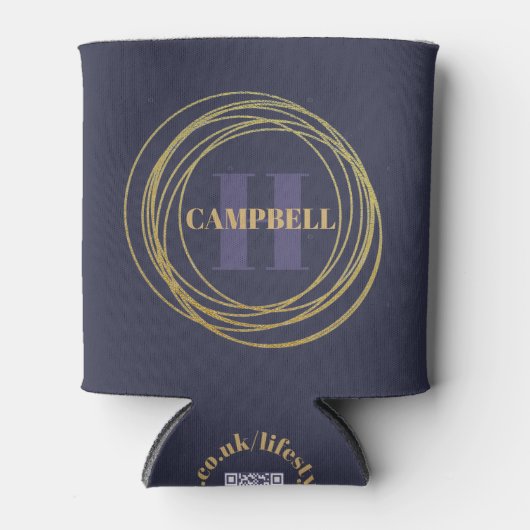 Koelbox - Golden Circles Blikjeskoeler (Voorkant)