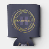 Koelbox - Golden Circles Blikjeskoeler (Achterkant)