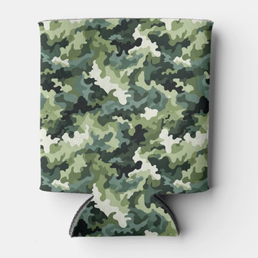 Koelbox-Green Camo Blikjeskoeler (Voorkant)