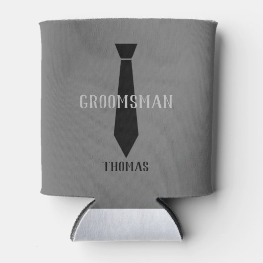 Koelbox - Groomsman Stropdas Blikjeskoeler (Voorkant)