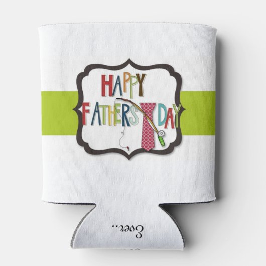 Koelbox/Happy Vaderdag Blikjeskoeler (Achterkant)