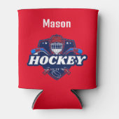 Koelbox Hockey Gear - Gepersonaliseerd - Naam toev Blikjeskoeler (Voorkant)