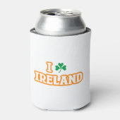 koelbox "I [SHAMROCK] IRELAND" Blikjeskoeler (Blikje Voorkant)